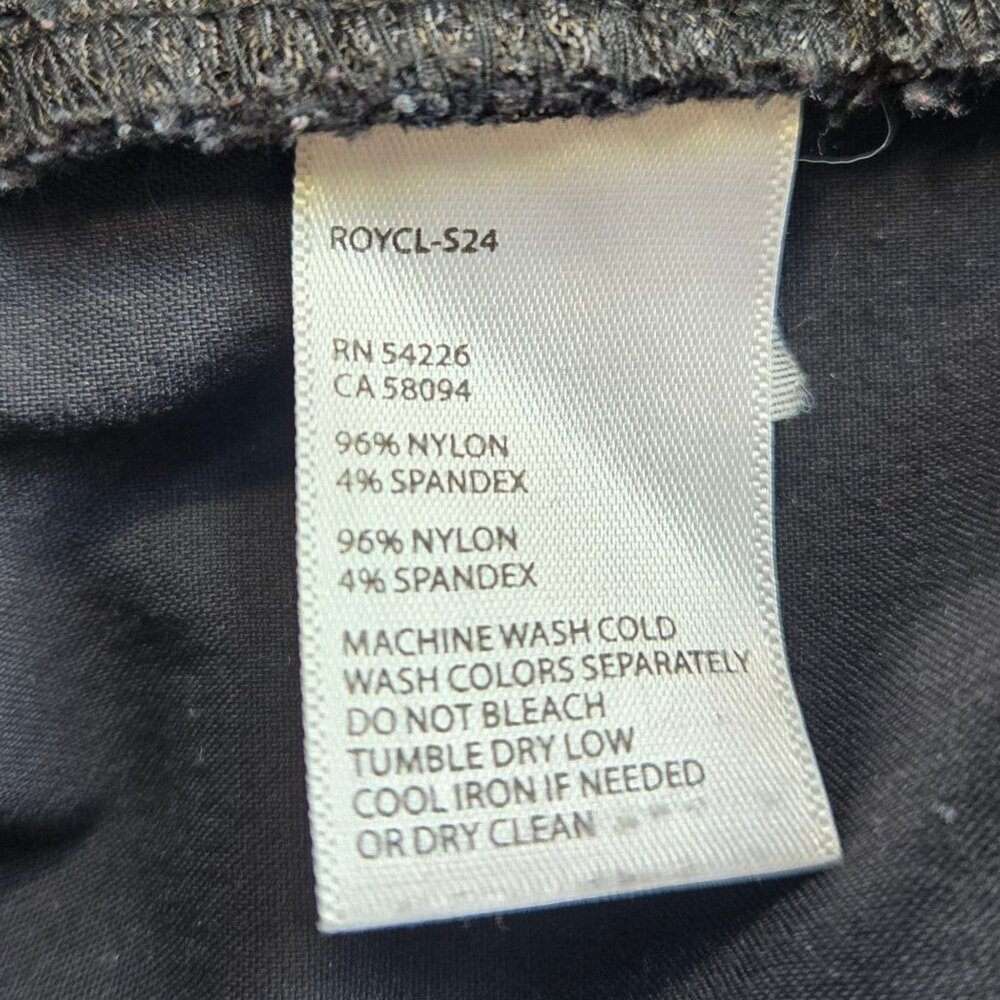 Royal Robbins Womens Black Nylon Outdoor Hiking Pants Size 8 - Picture 11 of 11